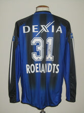 Load image into Gallery viewer, Club Brugge 2004-05 Home shirt MATCH ISSUE/WORN #31 Kevin Roelandts *signed*