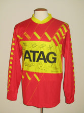 Load image into Gallery viewer, Germinal Ekeren 1990-91 Home shirt MATCH ISSUE/WORN #13 *signed*