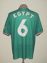 Load image into Gallery viewer, Egypt 1999-00 Away shirt MATCH ISSUE/WORN #6 Medhat Abdelhadi vs Belgium