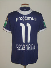 Load image into Gallery viewer, RSC Anderlecht 2019-20 Home shirt PLAYER ISSUE #11 *Rensenbrink edition*