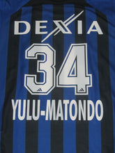 Load image into Gallery viewer, Club Brugge 2005-06 Home shirt MATCH ISSUE #34 Yulu-Matondo