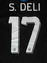 Load image into Gallery viewer, Club Brugge 2020-21 Home shirt MATCH ISSUE/WORN Champions League #17 Simon Deli
