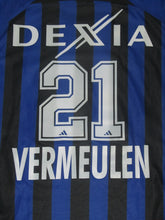 Load image into Gallery viewer, Club Brugge 2006-07 Home shirt MATCH ISSUE/WORN #21 Jorn Vermeulen