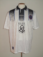 Load image into Gallery viewer, Club Brugge 1996-97 Away shirt MATCH ISSUE/WORN UEFA Cup #17 Hervé Nzelo-Lembi