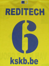 Load image into Gallery viewer, KSK Beveren 2008-09 Home shirt MATCH ISSUE/WORN #6 Jeffrey Rentmeister