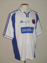 Load image into Gallery viewer, Club Brugge 2000-02 Away shirt MATCH ISSUE/WORN UEFA CUP #3 Timmy Simons *signed*
