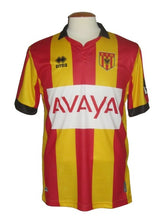Load image into Gallery viewer, KV Mechelen 2022-23 Home shirt MATCH WORN #9 Julien Ngoy "20 jaar redding" *incl. CoA*