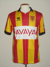 Load image into Gallery viewer, KV Mechelen 2022-23 Home shirt MATCH WORN #9 Julien Ngoy "20 jaar redding" *incl. CoA*