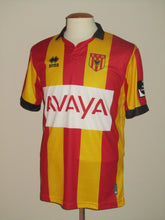 Load image into Gallery viewer, KV Mechelen 2022-23 Home shirt MATCH WORN #9 Julien Ngoy "20 jaar redding" *incl. CoA*