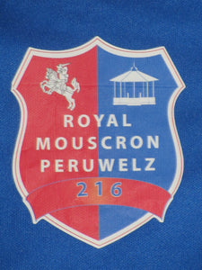 Royal Excel Mouscron Peruwelz 2012-14 Away shirt MATCH ISSUE/WORN #22 Jérémy Houzé