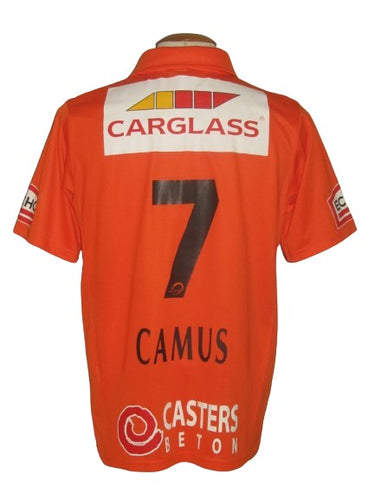 KRC Genk 2010-11 Away shirt M #7 Fabien Camus
