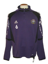 Load image into Gallery viewer, RSC Anderlecht 2006-07 Training top PLAYER ISSUE #6 Jelle Van Damme