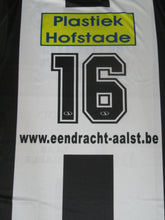 Load image into Gallery viewer, Eendracht Aalst 2015-16 Home shirt MATCH ISSUE/WORN #16 Jore Trompet - #22 Kyan Van Impe