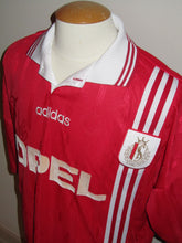 Load image into Gallery viewer, Standard Luik 1996-97 Home shirt MATCH WORN Intertoto vs Karlsrüher SC #8 Roberto Bisconti