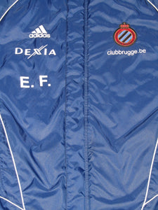 Club Brugge 2005-06 Bench coat ISSUE/WORN Emilio Ferrera