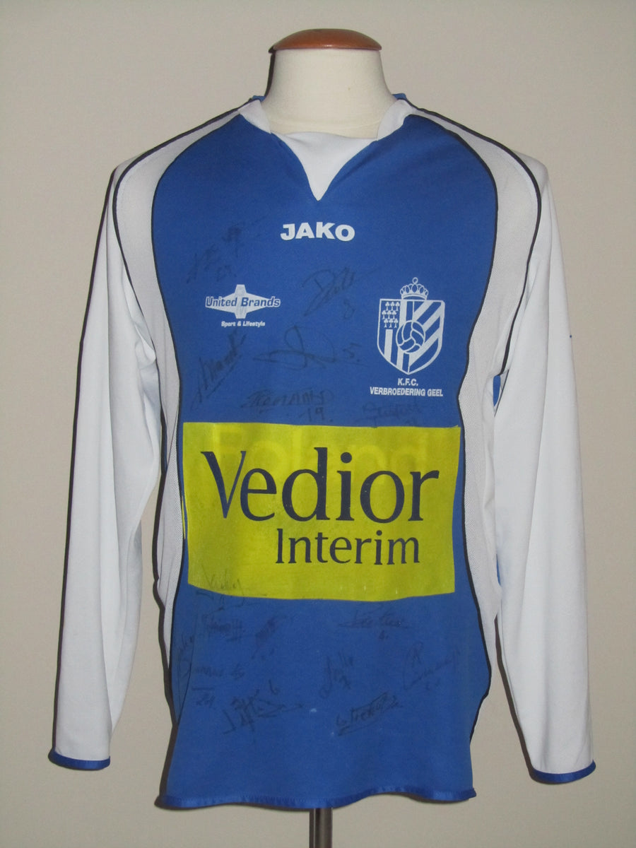 KFC Verbroedering Geel 20062007 Home shirt MATCH ISSUE/WORN 22