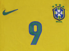 Load image into Gallery viewer, Brazil 1998 Home shirt L #9 Ronaldo