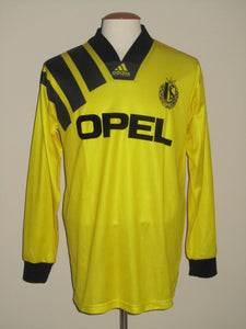 Standard Luik 1993-94 Third shirt MATCH ISSUE/WORN Europa Cup II #8 Mohammed Lashaf vs Arsenal