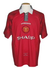 Load image into Gallery viewer, Manchester United FC 1996-98 Home shirt XL *mint*