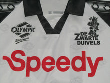 Load image into Gallery viewer, FC Zwarte Duivels Oud-Heverlee 2001-02 Home shirt MATCH ISSUE/WORN #12