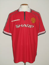 Load image into Gallery viewer, Manchester United FC 1998-00 Home shirt XL