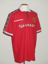 Load image into Gallery viewer, Manchester United FC 1998-00 Home shirt XL