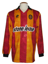 Load image into Gallery viewer, KV Mechelen 1992-93 Home shirt MATCH WORN UEFA Cup #5 Geert Deferm