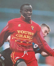 Load image into Gallery viewer, Germinal Ekeren 1995-96 Home shirt MATCH ISSUE/WORN #7 Rudy Janssens