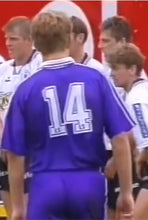 Load image into Gallery viewer, RSC Anderlecht 1994-95 Home shirt MATCH ISSUE/WORN #14