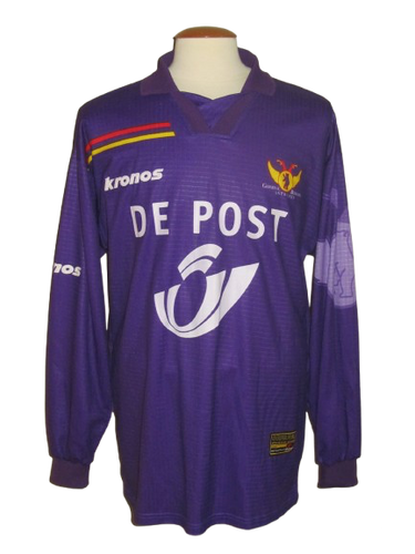 Germinal Beerschot 2000-01 Home shirt MATCH ISSUE/WORN #19 Alain Van Mieghem