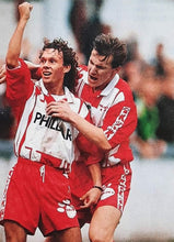 Load image into Gallery viewer, Royal Excel Mouscron 1994-95 Home shirt #18 *light damage*
