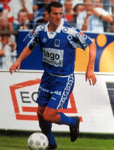 KRC Genk 1995-97 Home shirt L/S 164 #4 Davy Oyen