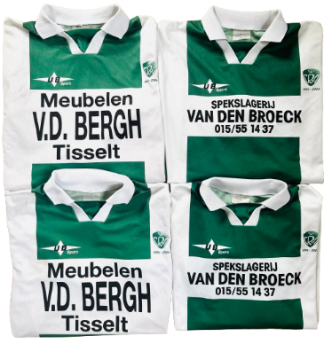 KRC Mechelen 2004-05 Home shirt Centenary YOUTH L/S *multiple sizes & # available*