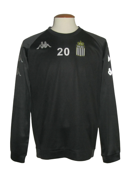 RCS Charleroi 2022-23 Training top PLAYER ISSUE L #20