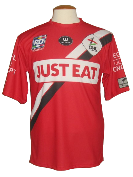Oud-Heverlee Leuven 2015-16 Away shirt MATCH ISSUE/WORN #28 Oleksandr Volovyk