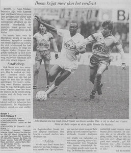 K. Boom FC 1989-91 Away shirt MATCH ISSUE/WORN #17