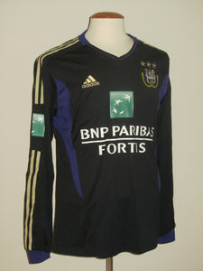 RSC Anderlecht 2011-12 Away shirt MATCH ISSUE/WORN #7 Guillermo Molins