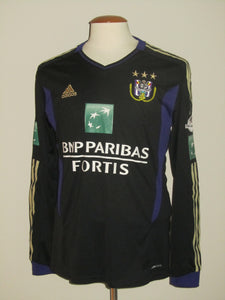 RSC Anderlecht 2011-12 Away shirt MATCH ISSUE/WORN #7 Guillermo Molins
