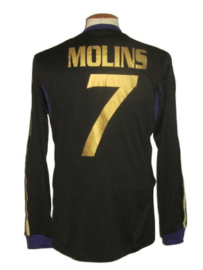RSC Anderlecht 2011-12 Away shirt MATCH ISSUE/WORN #7 Guillermo Molins