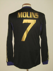 RSC Anderlecht 2011-12 Away shirt MATCH ISSUE/WORN #7 Guillermo Molins