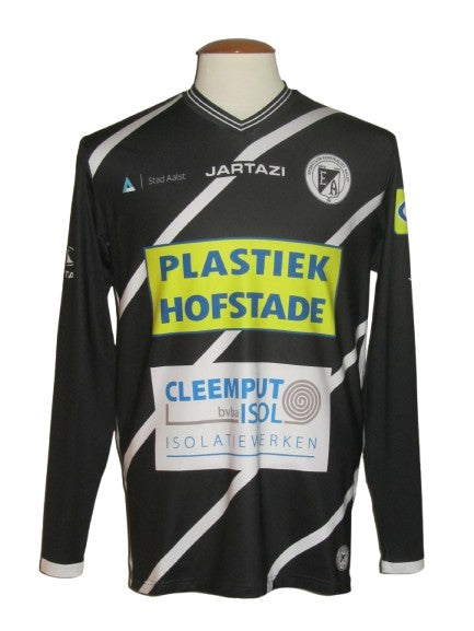 Eendracht Aalst 2018-19 Home shirt MATCH ISSUE/WORN #12 Andreas Burssens