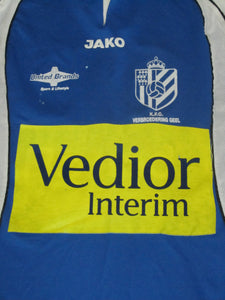 KFC Verbroedering Geel 2006-2007 Home shirt MATCH ISSUE/WORN #19
