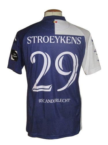 RSC Anderlecht 2023-24 Home shirt M #29 Mario Stroeykens *new with tags*
