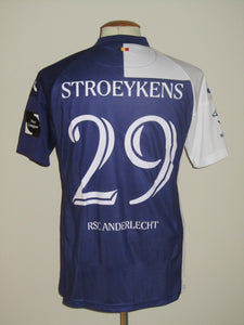RSC Anderlecht 2023-24 Home shirt M #29 Mario Stroeykens *new with tags*