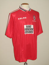 Load image into Gallery viewer, Royal Excel Mouscron 1997-98 Home shirt UEFA CUP PLAYER ISSUE #20