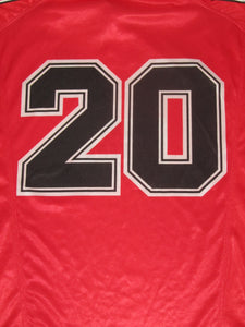 Royal Excel Mouscron 1997-98 Home shirt UEFA CUP PLAYER ISSUE #20