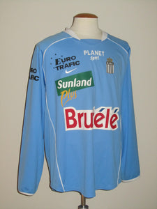 RCS Charleroi 2003-04 Away shirt MATCH ISSUE/WORN #23 Namandian Traoré