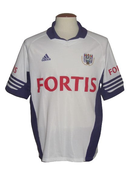 RSC Anderlecht 2001-02 Home shirt PLAYER ISSUE #4
