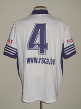 Load image into Gallery viewer, RSC Anderlecht 2001-02 Home shirt PLAYER ISSUE #4