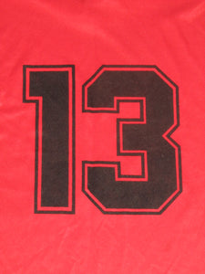 Germinal Ekeren 1990-91 Home shirt MATCH ISSUE/WORN #13 *signed*